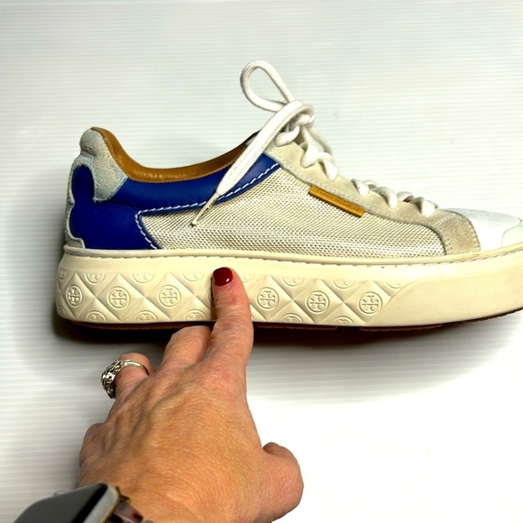 Tory Burch Women's Ladybug Low Top Sneakers - Picture 8 of 16